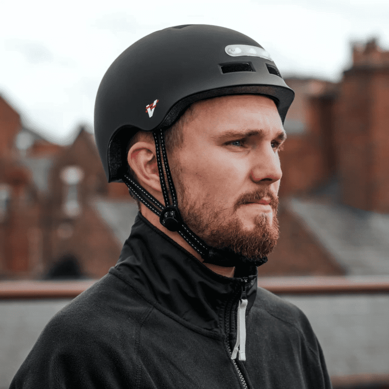 VICI Auto Sensing Dual Led Safety Helmet | FIIDO Ireland